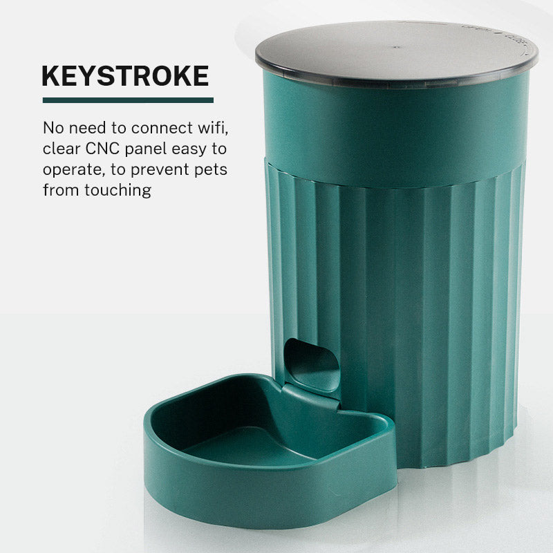 Smart Automatic Pet Feeder with Timer for Dogs and Cats