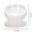 Tilted Pet Feeder for Cervical Protection in Dogs and Cats