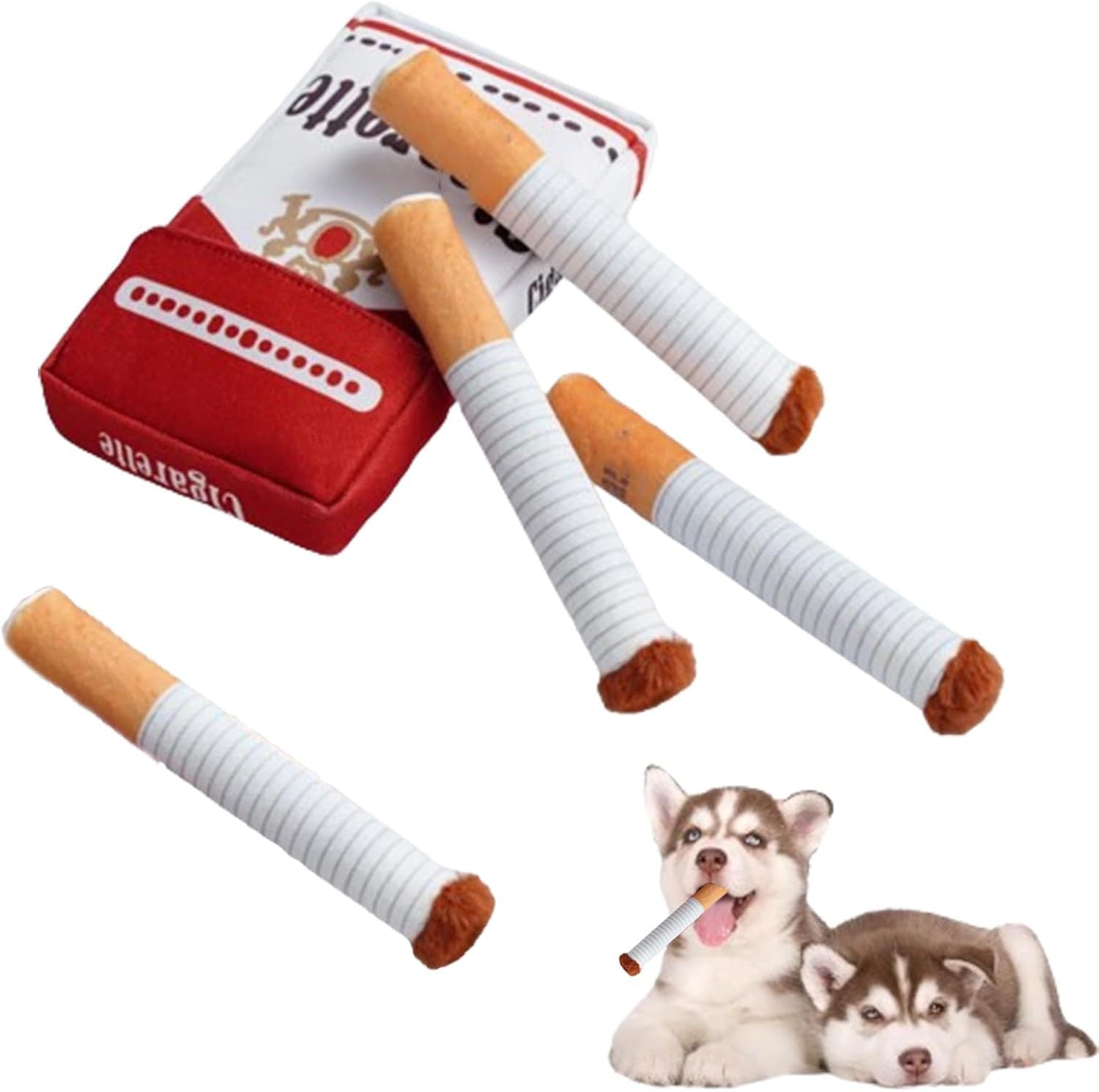 Brinquedo de Pelúcia Anti-Stress com Som para Cães