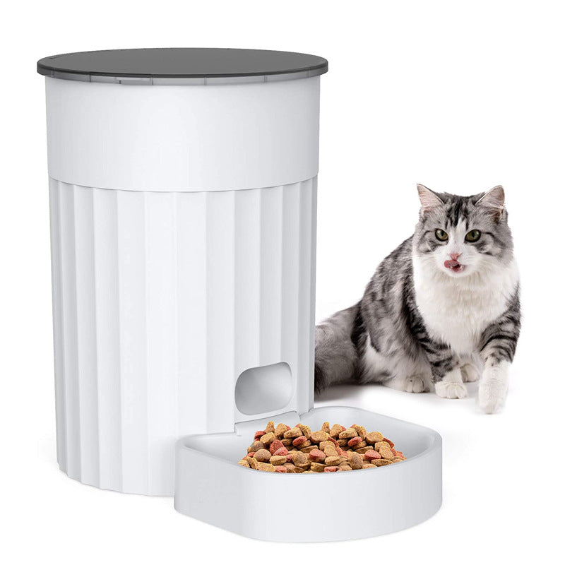 Smart Automatic Pet Feeder with Timer for Dogs and Cats