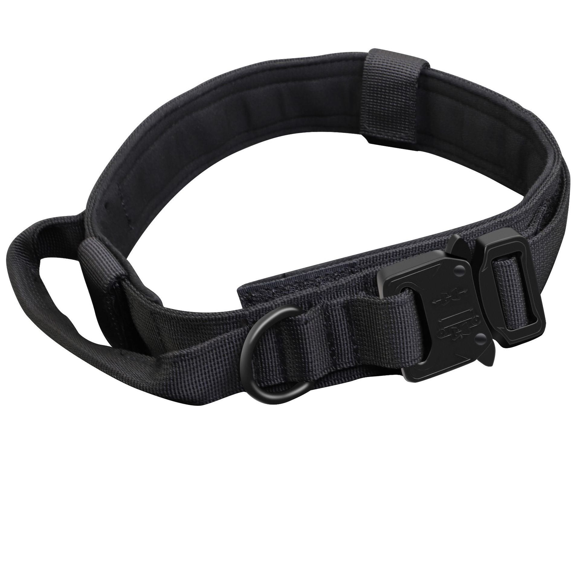 Coleira Tática com Trela para Cães - Treino e Exterior