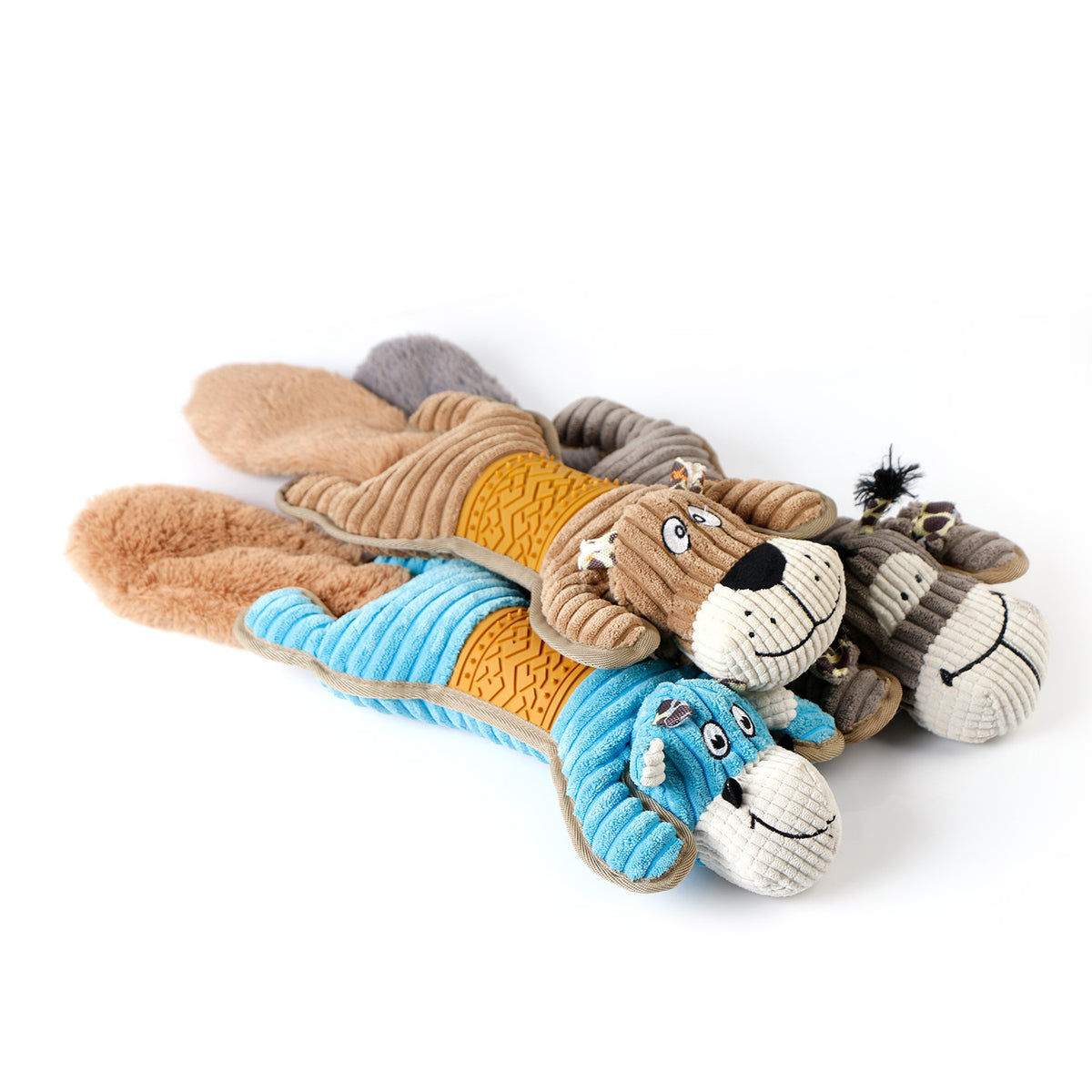 Brinquedo de Pelúcia Longo para Cães com Som